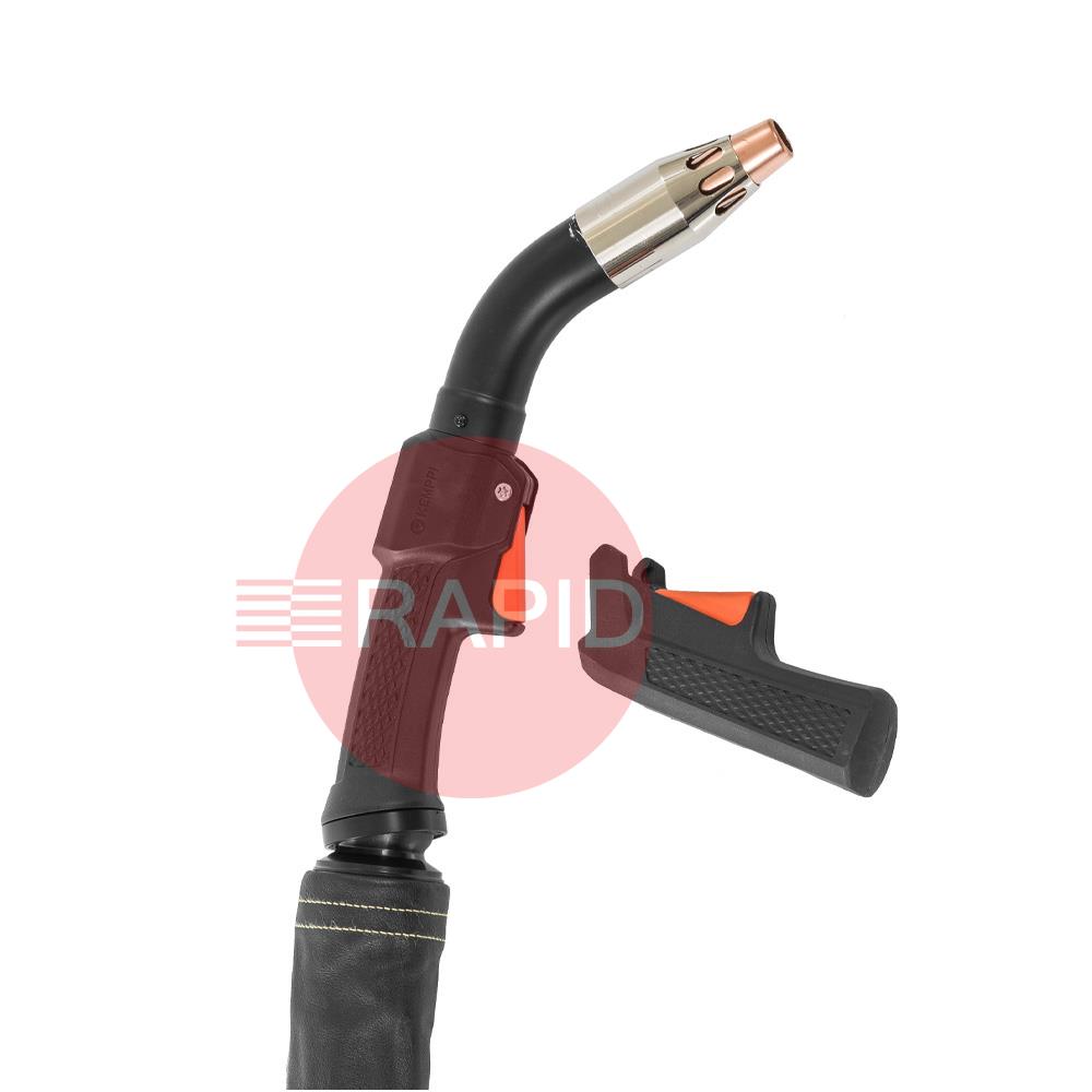 GF303G35  Kemppi Flexlite GF K3 303G Air Cooled 300A Fume MIG Gun with Euro Connection - 3.5m